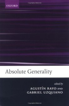 Absolute Generality