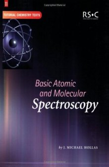 Basic Atomic and Molecular Spectroscopy