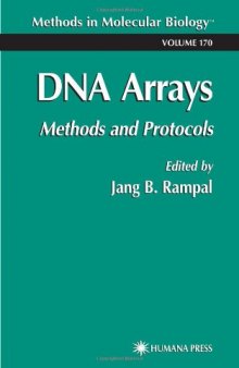 DNA Arrays: Methods and Protocols