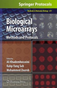 Biological Microarrays: Methods and Protocols