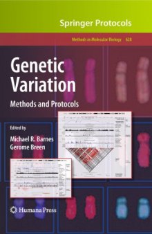 Genetic Variation: Methods and Protocols