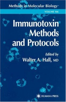 Immunotoxin Methods and Protocols (Methods in Molecular Biology Vol 166)