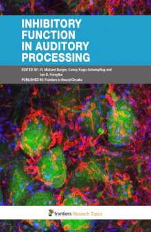 Inhibitory Function in Auditory Processing