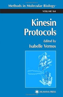 Kinesin Protocols (Methods in Molecular Biology Vol 164)