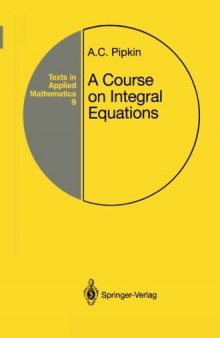 A course on integral equations