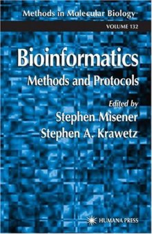 Bioinformatics: Methods and Protocols