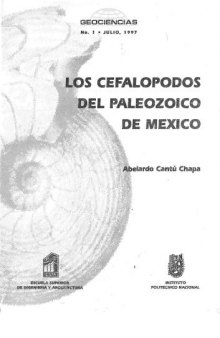Los cephalopodos del Paleozoico de Mexico