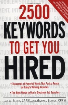 2500 Keywords to Get You Hired