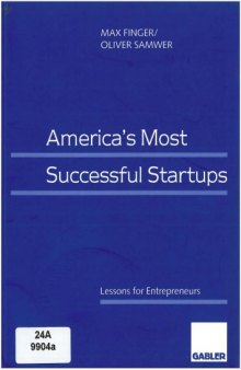 America's Most Successful Startups: Lessons for Entrepreneurs
