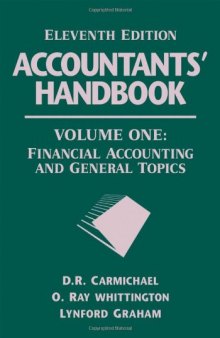 Accountants' Handbook, Financial Accounting and General Topics