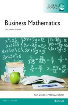 Business Mathematics, 13th Global Edition