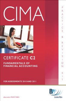 CIMA - C02 Fundamentals of Financial Accounting: Revision Kit