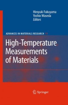 High-Temperature Measurements of Materials (Springer 2008)