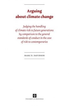 Arguing about climate change (UvA-Proefschriften)