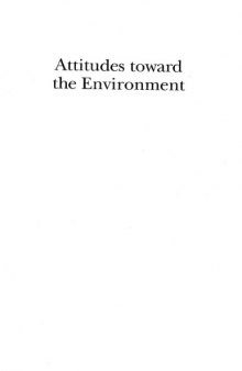 Attitudes Toward the Environment: Twenty-Five Years After Earth Day 