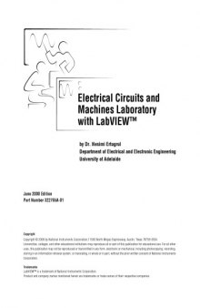 Electrical Circuit And Machines Laboratory With Labview