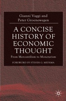 A concise history of economic thought