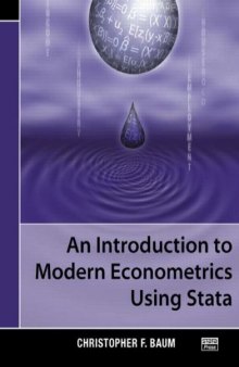 An Introduction to Modern Econometrics Using Stata [Chapter 9 only]