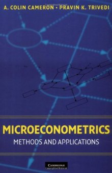 Microeconometrics. Methods and applications