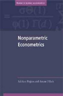 Nonparametric Econometrics (Themes in Modern Econometrics)