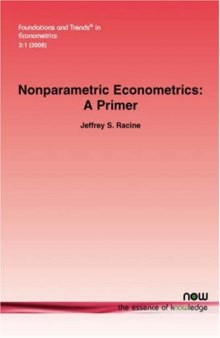 Nonparametric econometrics: a primer