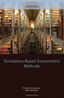 Simulation-based econometric methods