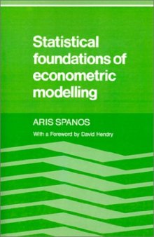 Statistical Foundations of Econometric Modelling