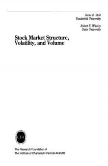 Stock market structure, volatility, and
