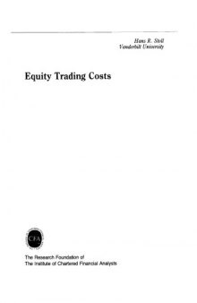 Equity Trading Costs