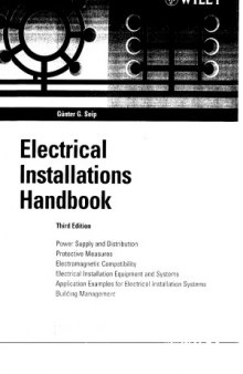 Electrical Installations Handbook
