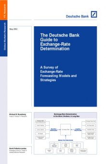 The Deutsche Bank Guide to Exchange-Rate Determination
