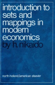 Introduction to sets and mappings in modern economics.