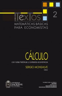 Matemáticas básicas para economistas: Cálculo