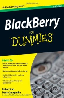 BlackBerry For Dummies, 3rd Edition