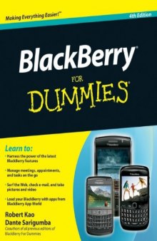 BlackBerry For Dummies, Fourth Edition