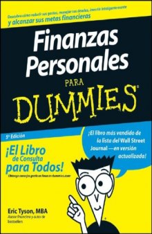 Finanzas Personales Para Dummies (Spanish Edition)
