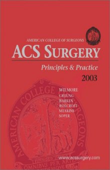 ACS Surgery: Principles and Practice 2003