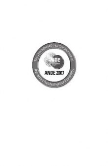 Advanced nondestructive evaluation II: proceedings of the International Conference on ANDE 2007, the 2nd International Conference on Advanced Nondestructive Testing