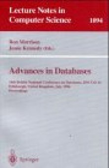 Advances in Databases: 14th British National Conference on Databases, BNCOD 14 Edinburgh, United Kingdom, July 3–5, 1996 Proceedings