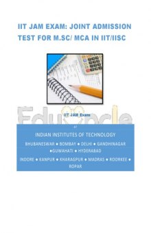 IIT JAM Exam Complete Guide by Eduncle