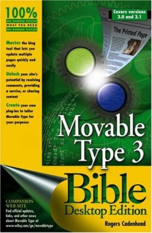 Movable Type 3.0 Bible