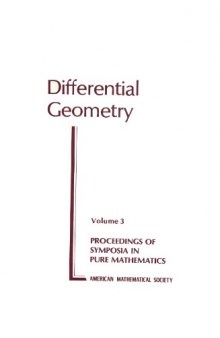 Differential Geometry: Proceedings