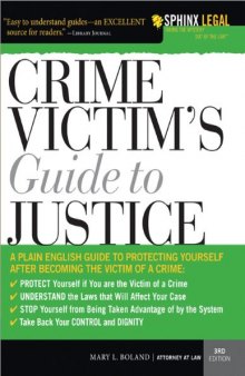 Crime Victim's Guide to Justice