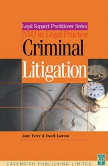 Criminal Litigation (NVQ)
