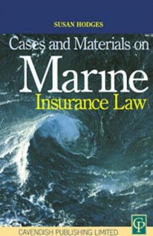 Cases & Mats on Marine Insurance Law