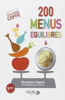 200 menus équilibrés à moins de 2 euros