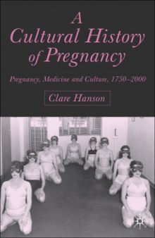 A Cultural History of Pregnancy: Pregnancy, Medicine and Culture, 1750-2000