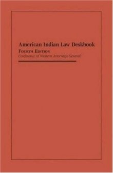 American Indian Law Deskbook: Conference of Western Attorneys General