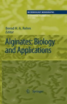 Alginates: Biology and Applications 