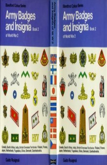 Army Badges and Insignia of World War II: Bk. 2 (Colour)